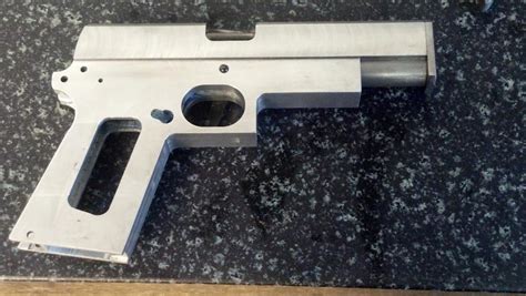 machining a 1911 slide and frame from bar stock 